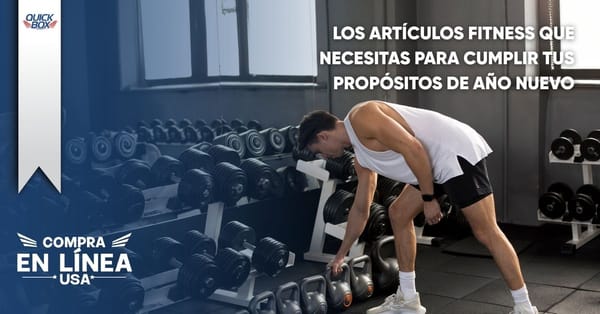 Los artículos fitness que necesitas para cumplir tus propósitos de año nuevo
